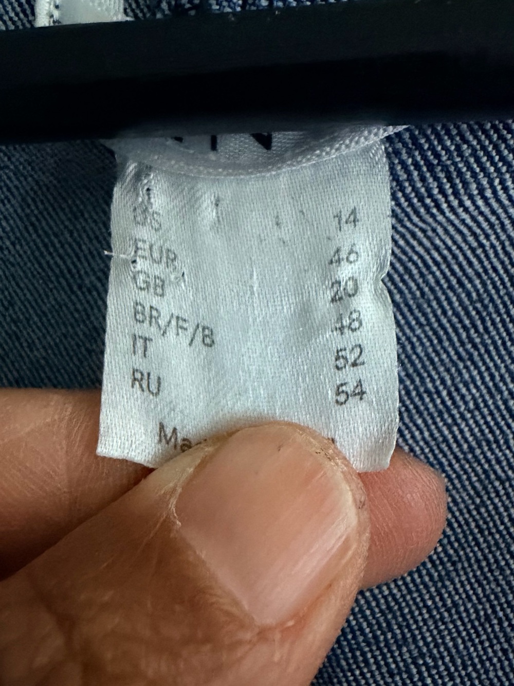 Blue Denim Zip-Front Midi Dress - Picture 4 of 4